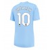 Cheap Manchester City Jack Grealish #10 Home Football Shirt Women 2023-24 Short Sleeve